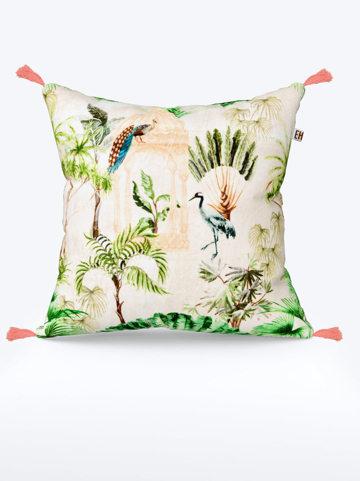 Mughal Theme set of 2 Digital Print Cushion Covers