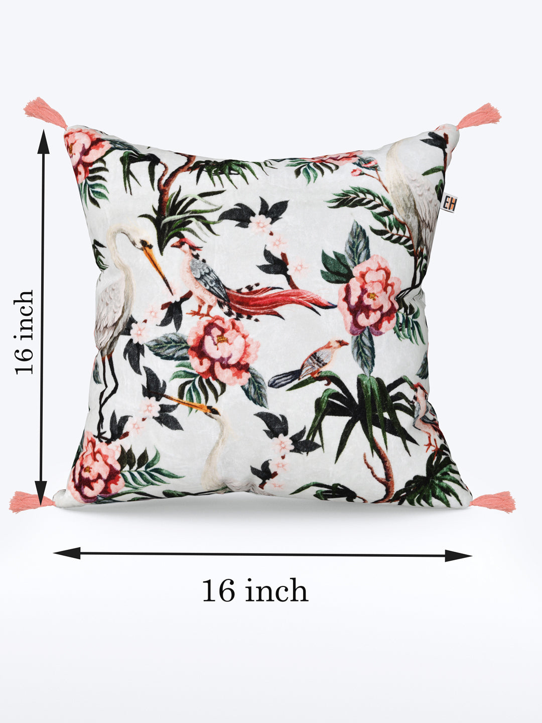 Chinoiserie set of 2 Digital  Print Cushion Covers