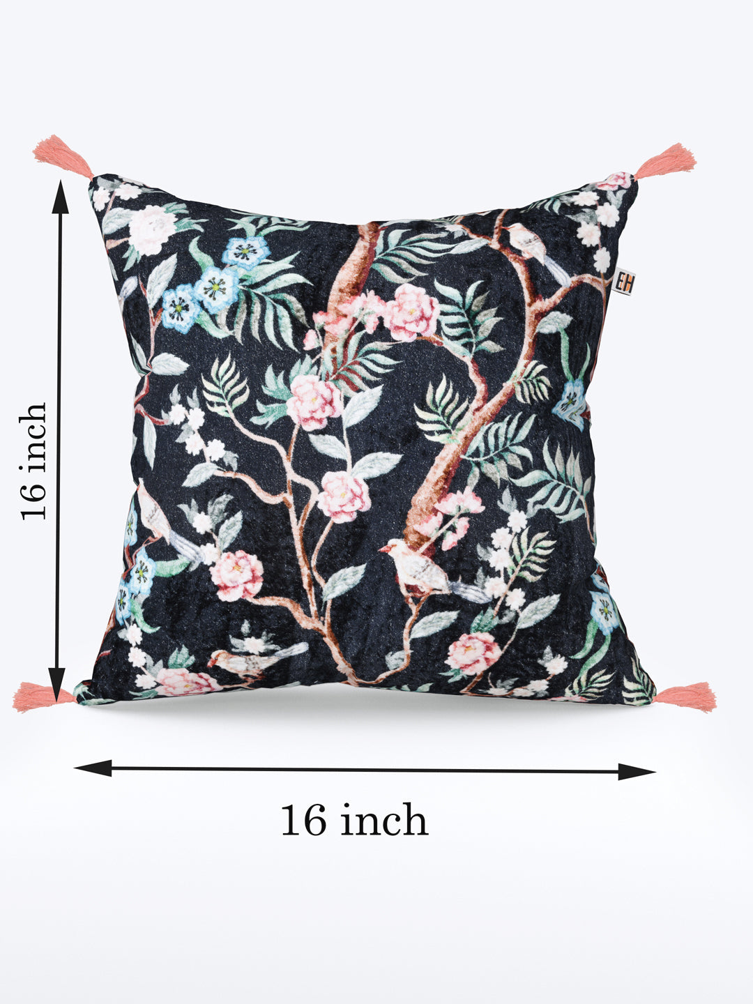Chinoiserie set of 2 Digital  Print Cushion Covers