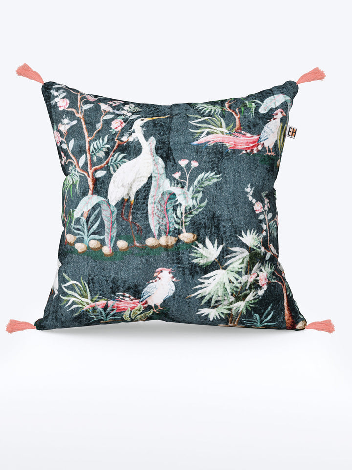 Chinoiserie Green set of 2 Digital  Print Cushion Covers