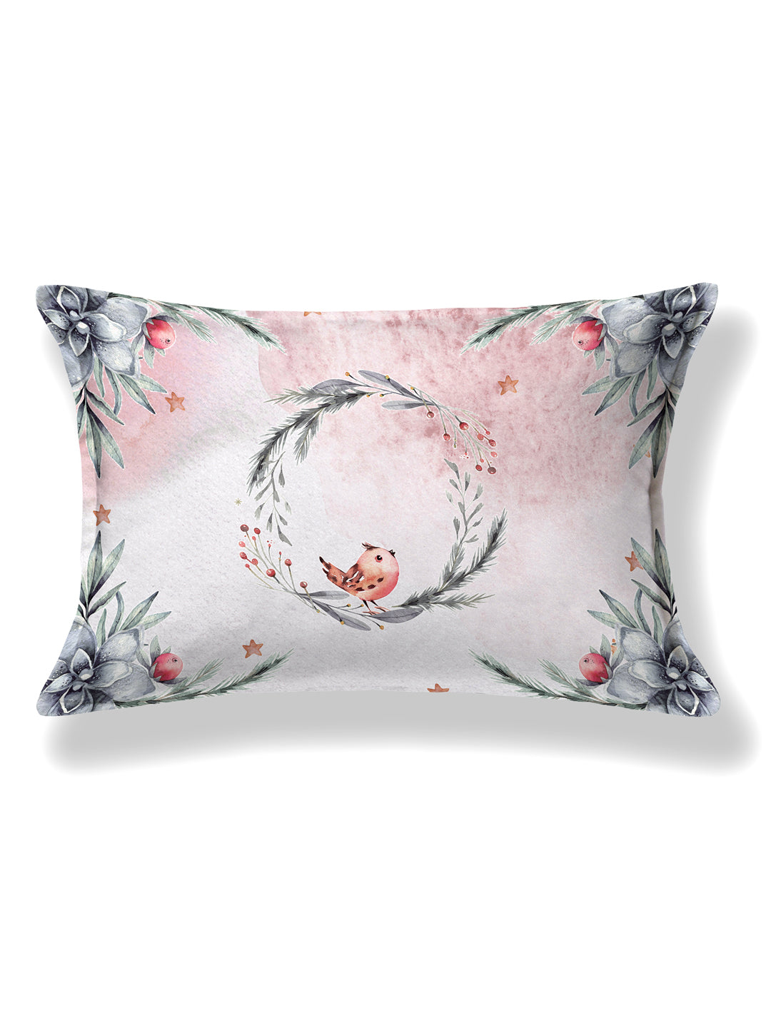 Pink Bunny Panel Print Kids Bedsheet