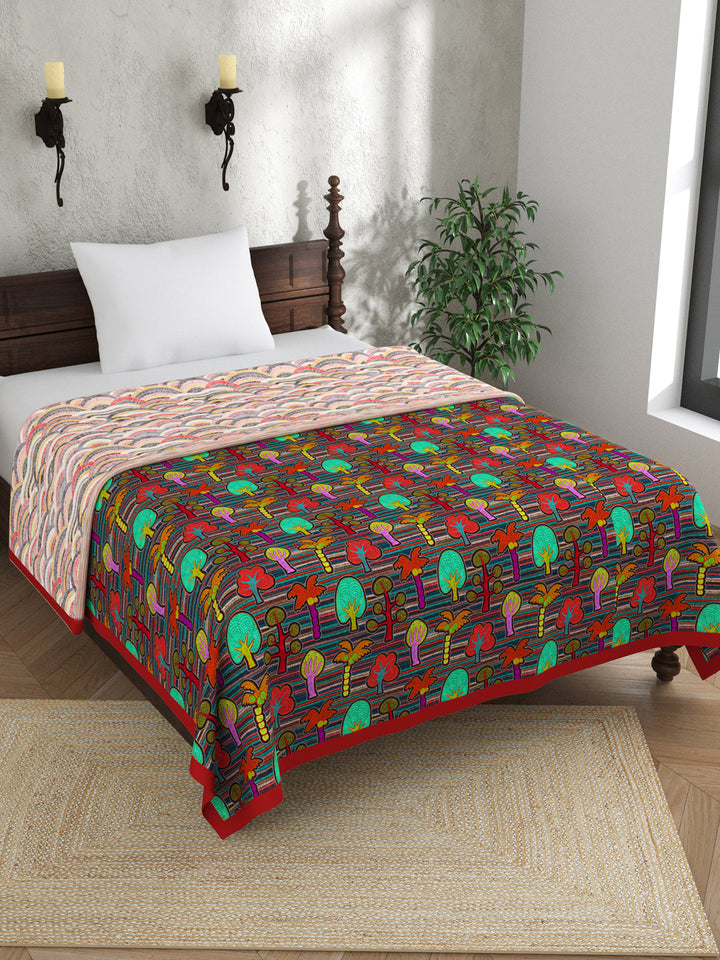 Multi Color Reversible Cotton Dohar