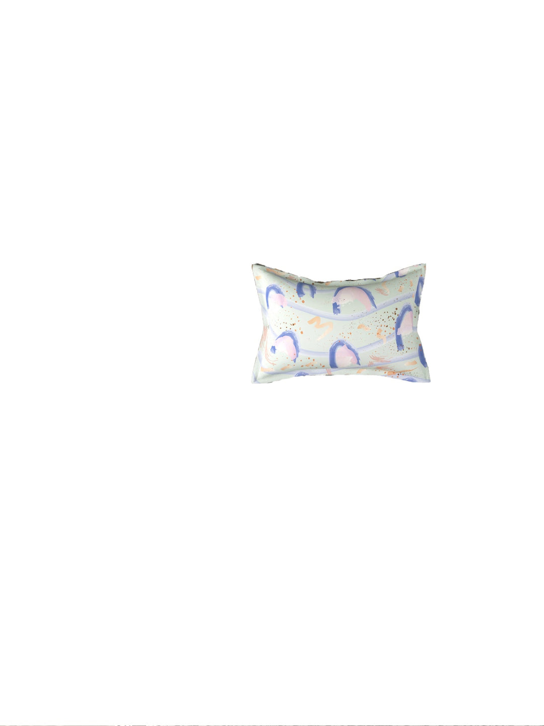 Green & Pink 160 TC Single Bedsheet with 1 Pillow Covers