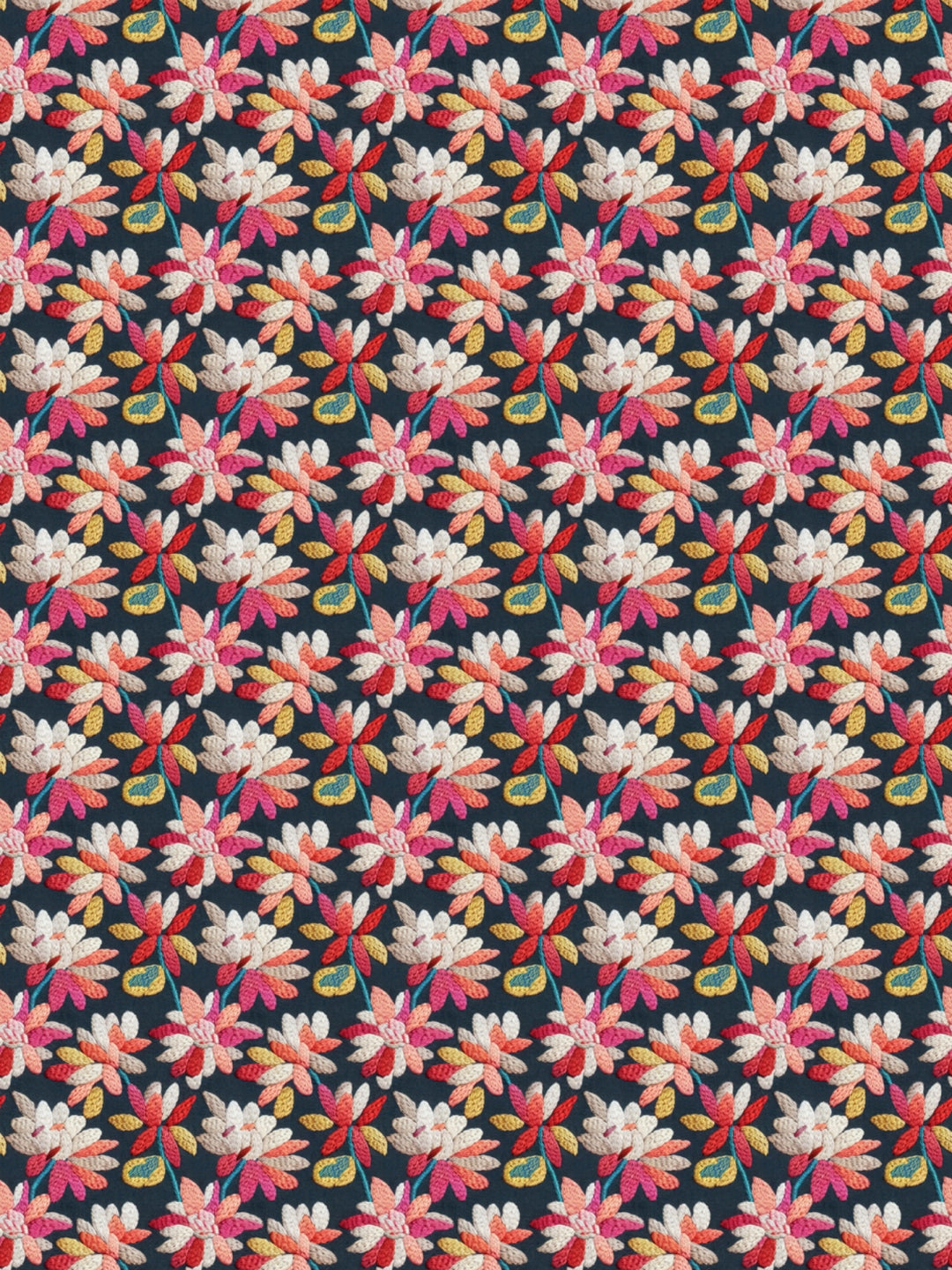 Pink & Blue Floral Print AC Room 120 GSM  Cotton Double Bed Dohar