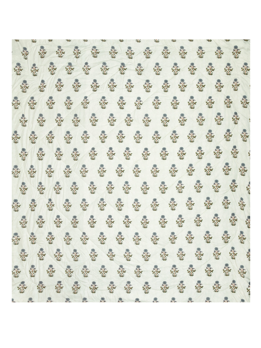Green Double bed AC Printed Comforter