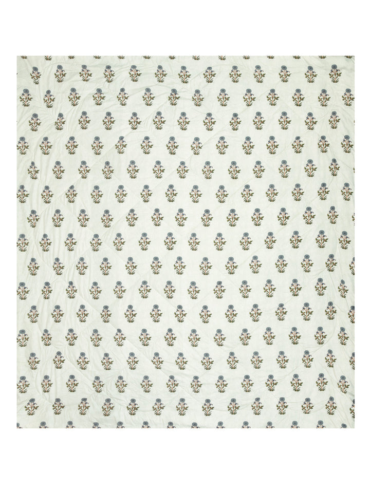Green Double bed AC Printed Comforter