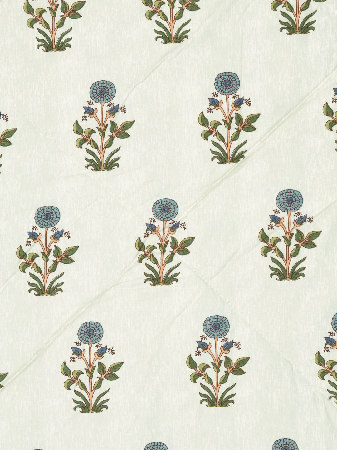 Green Double bed AC Printed Comforter