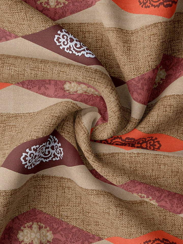 Ethnic Motifs Print 100%Cotton Single Bedsheet Set