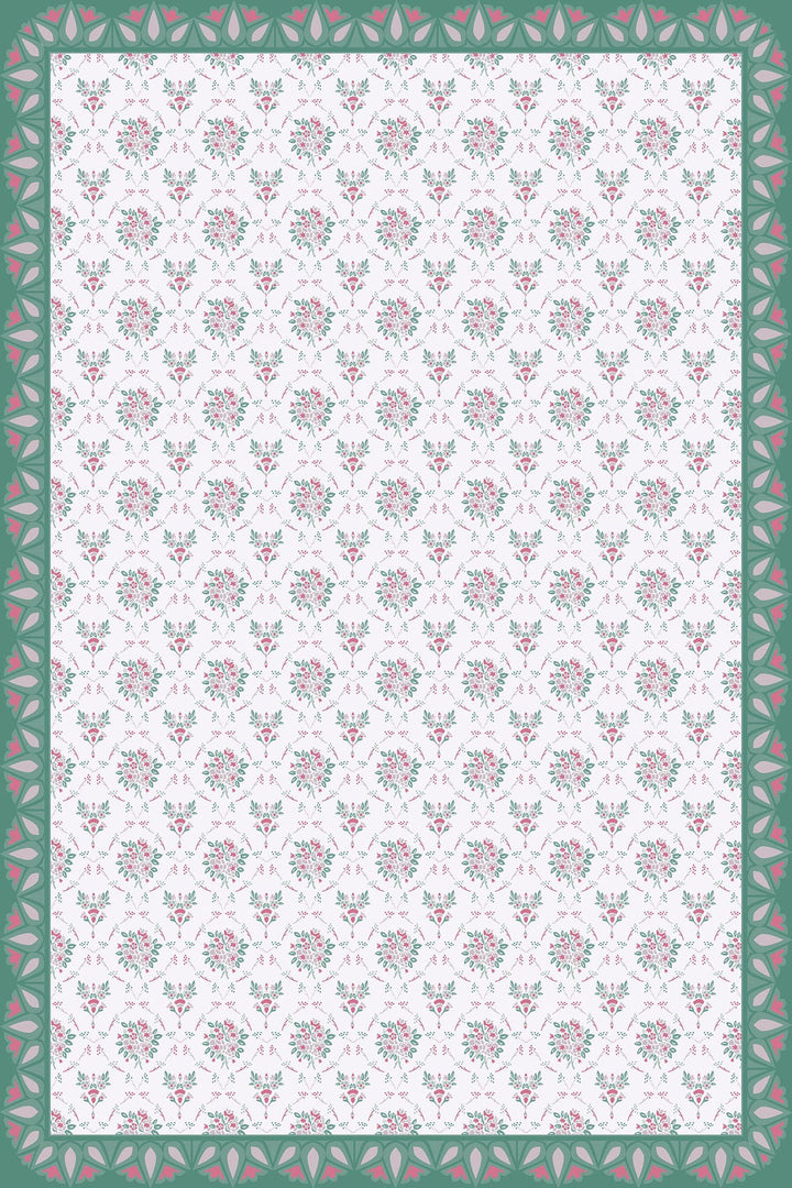 Abstract Print 6 seater Rectangular Table Cover