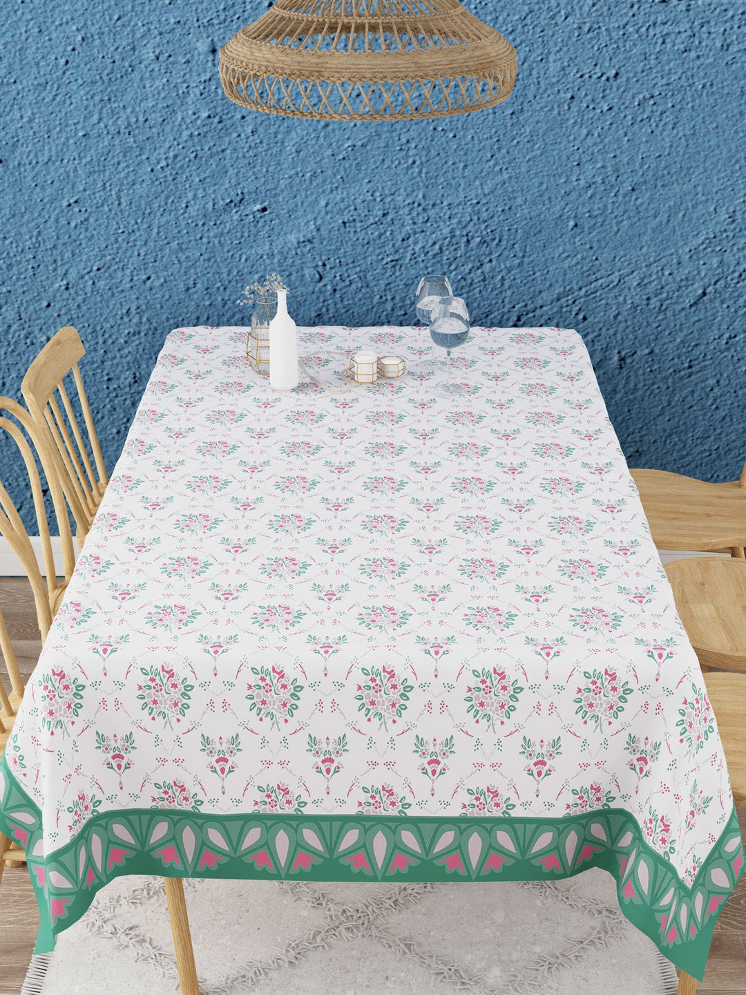 Abstract Print 6 seater Rectangular Table Cover