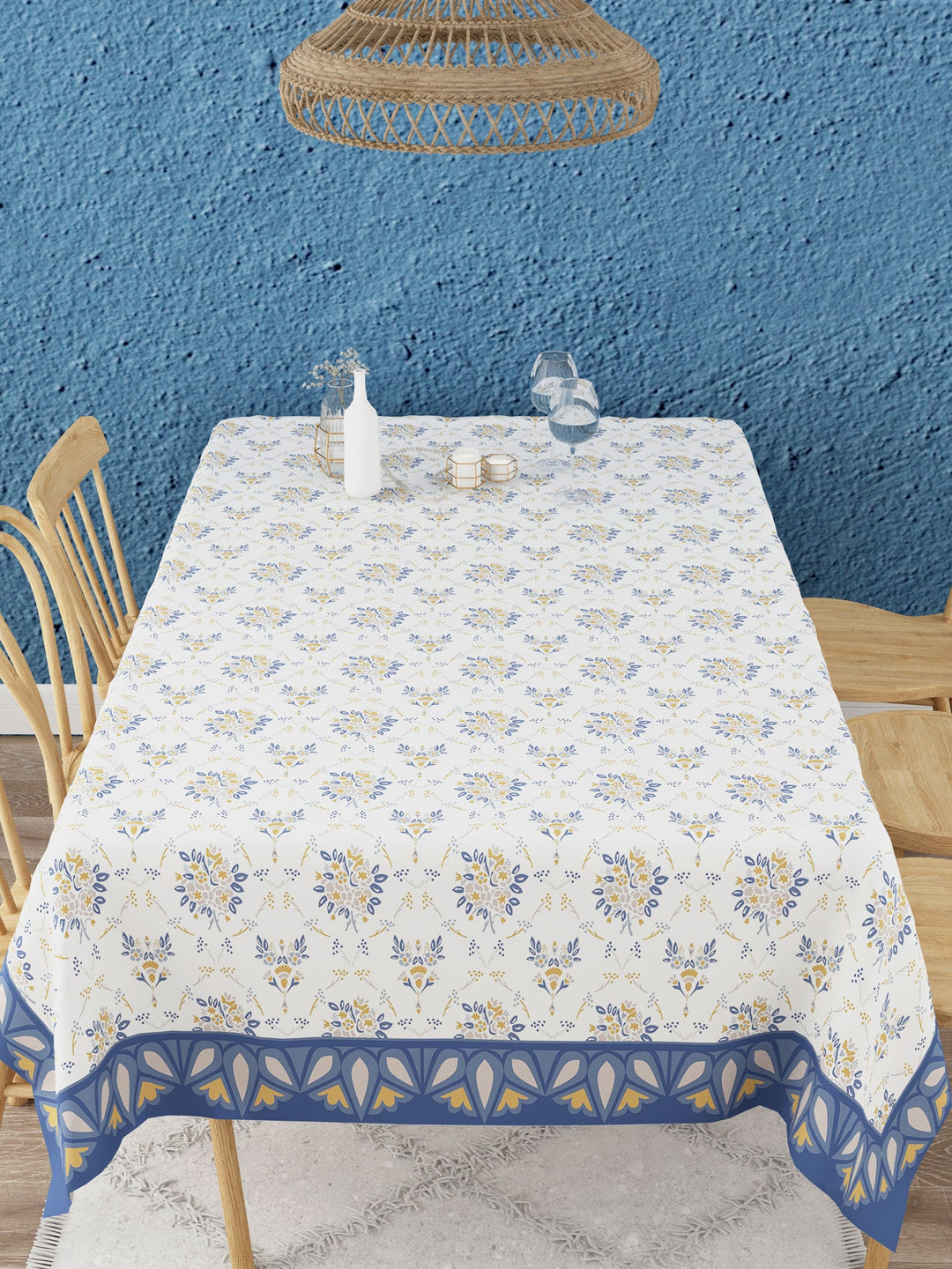 Abstract Print Rectangular 6 seater Table Cover