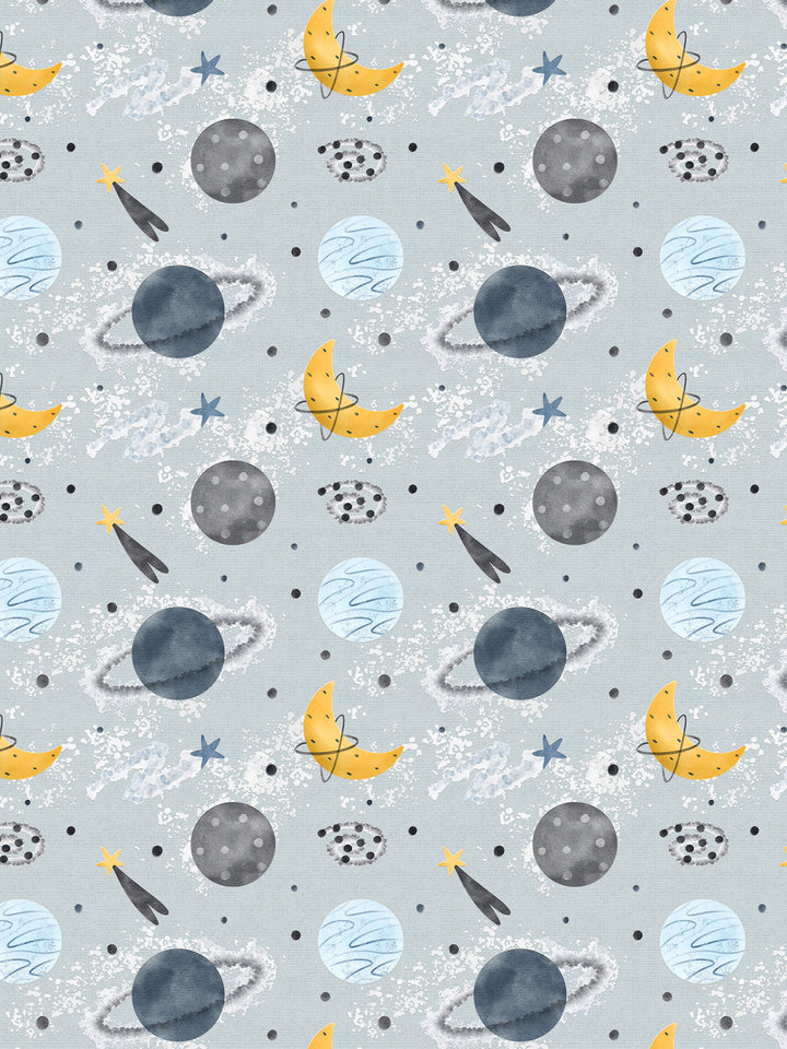 Sleep under the Cosmos Kids Single Bedsheet
