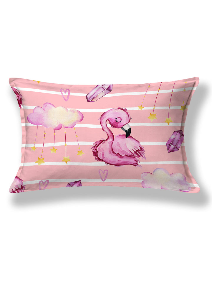 Flamingo Print Kids Single Bedsheet