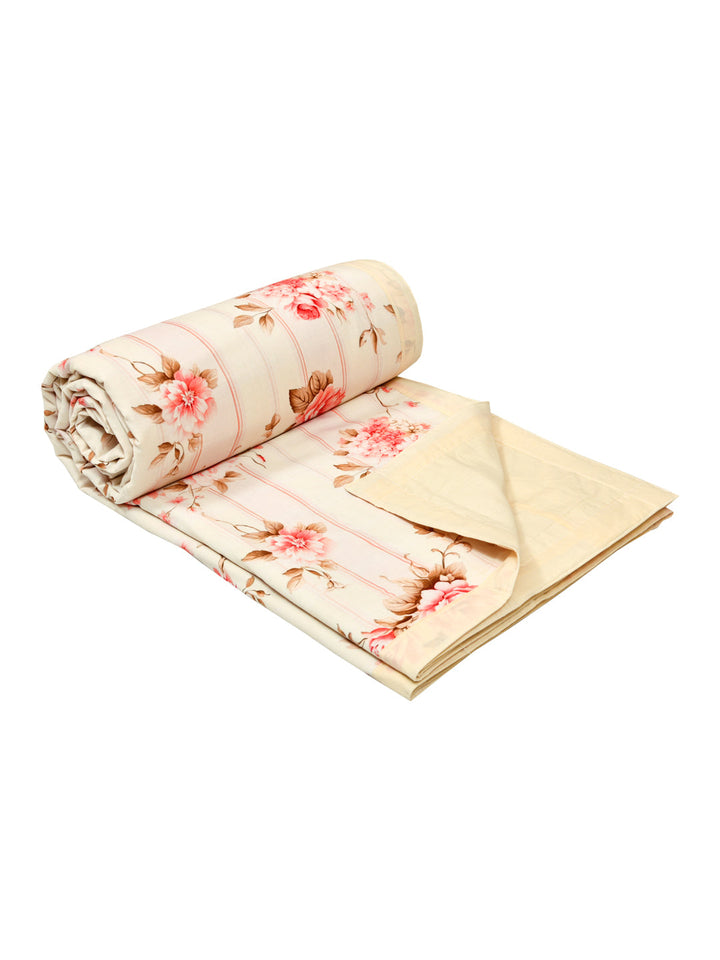 Pink & Yellow Digital Print Cotton Dohar