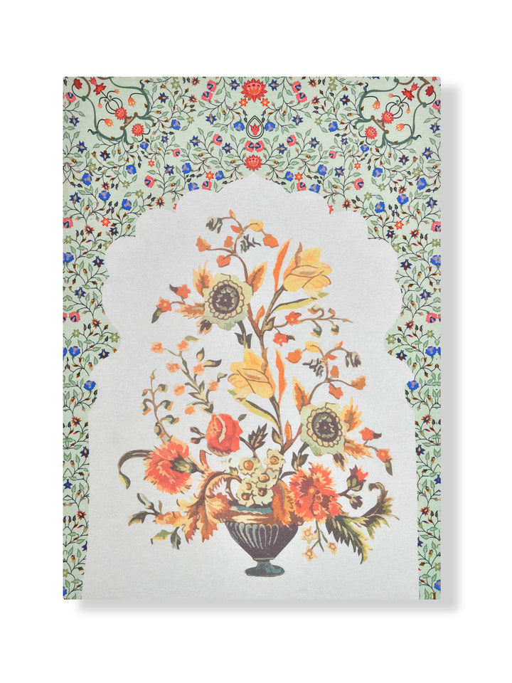 Mughal Floral Painted Wall Art