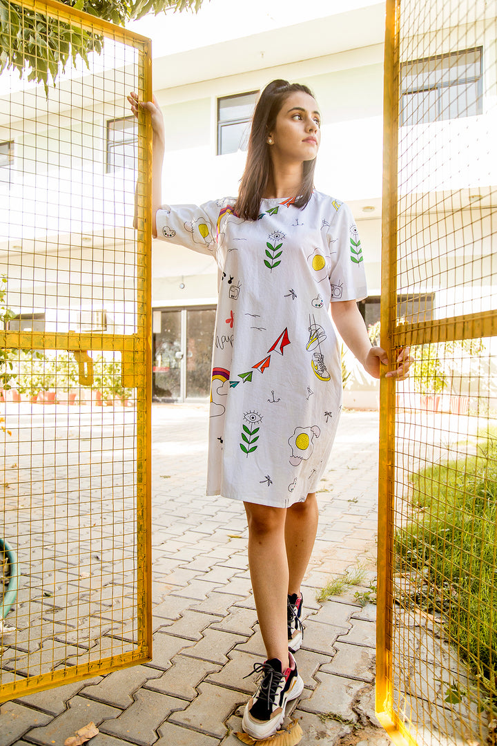 Squiggle Summer Dress
