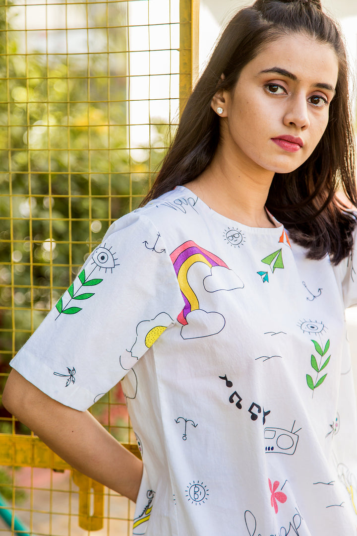 Squiggle Summer Dress