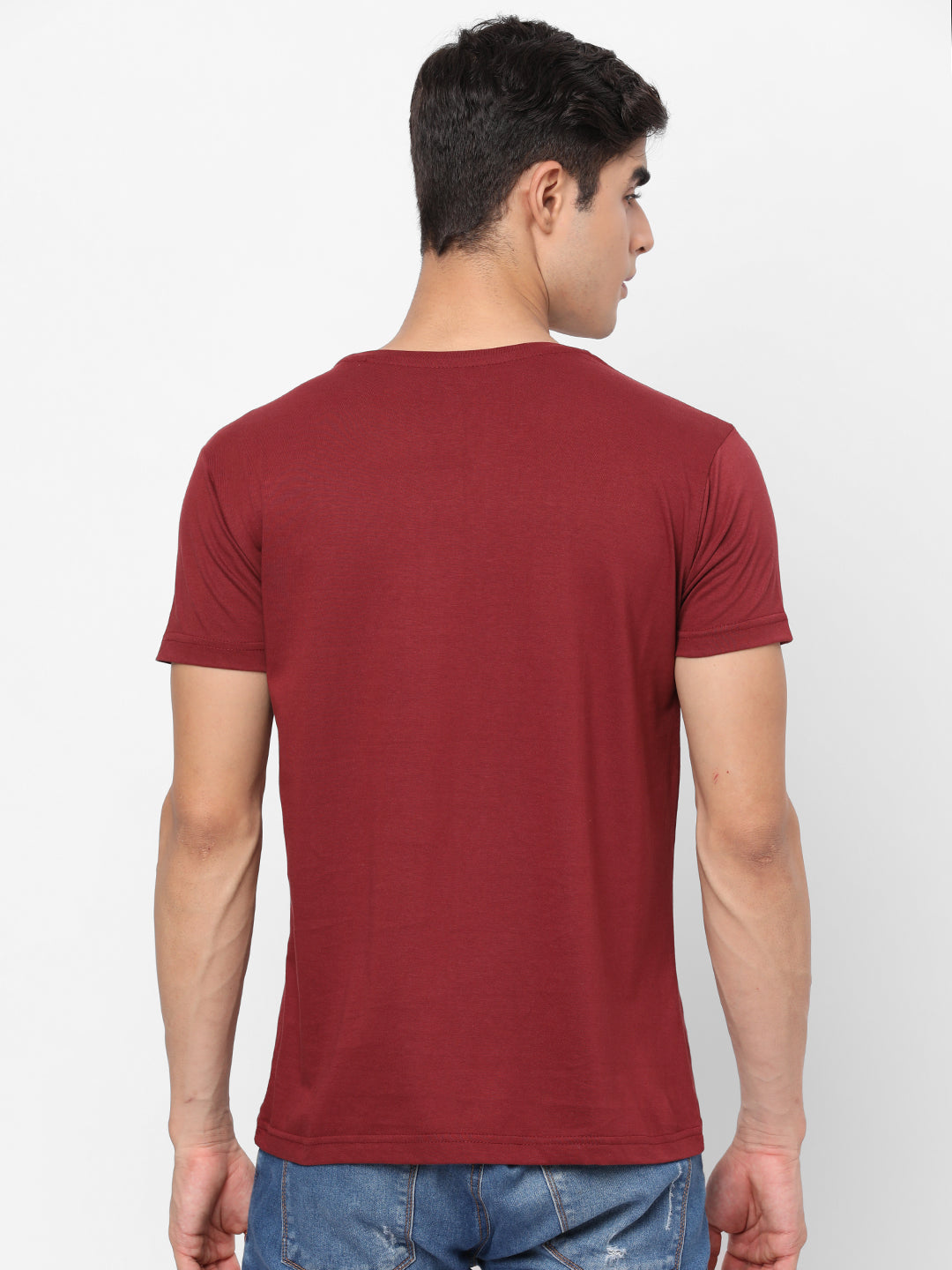 Everyday Solid Maroon T-Shirt